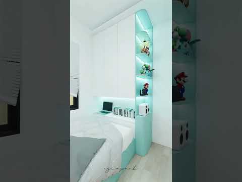 Do any of you have room of similar size and vibe?Share your#gaming #bedroom #bedroomdesign with us!