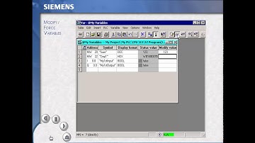 Siemens Step 7 Troubleshooting(Connection &PLC faults & Monitor Variables& Modify/Force Variables ).