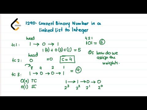 Day 693 | Leetcode 1290 | Convert Binary Number in a Linked List to Integer