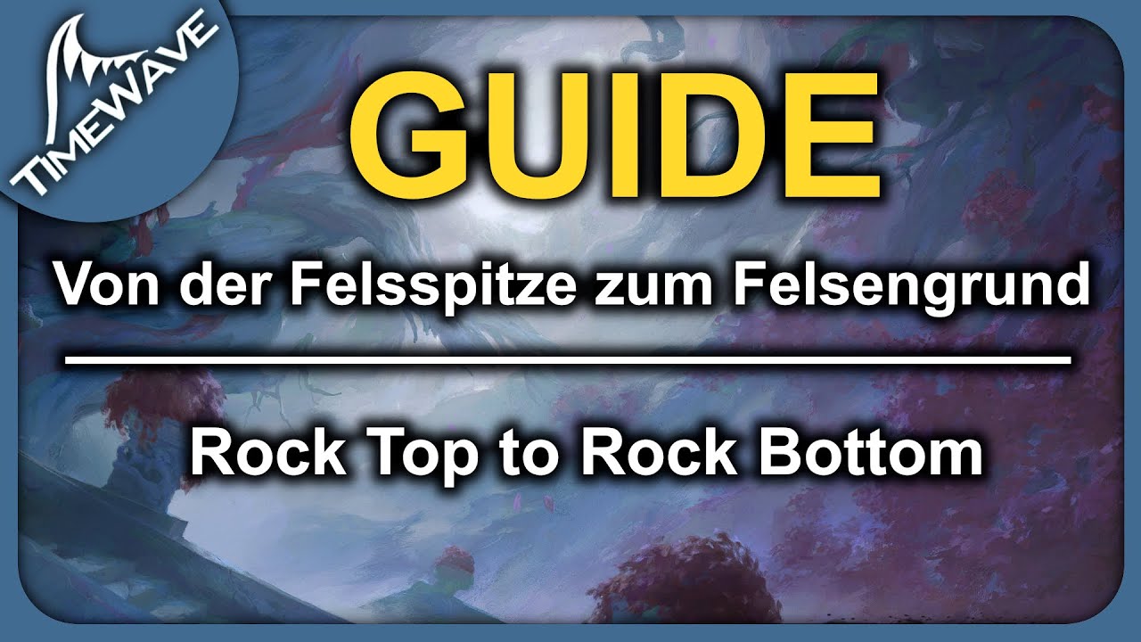 GW2 "Felsspitze zum Felsengrund / Rock Top to Rock Bottom" Taucherbrille / Diving Goggle | SotO