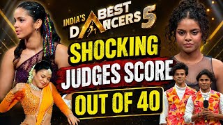 😰India's Best Dancers 5 Shocking Judges Score || Fair Unfair Score Geetanjali Ritesh Anshika Dhara