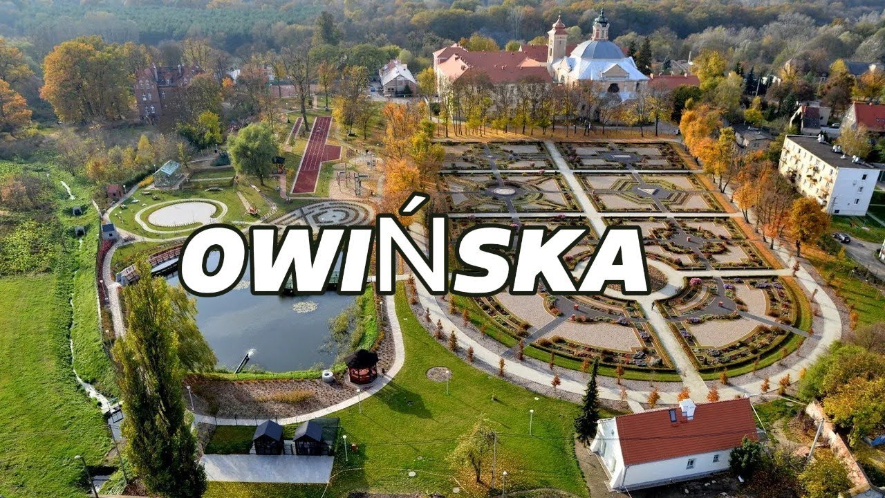 Owińska 2023 Polska z drona