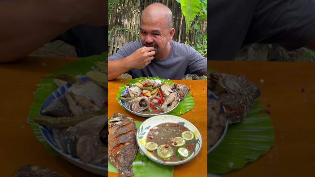 NGAON PAKSIW BANGUS OG PRITONG TILAPYA 