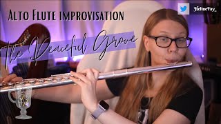 Alto flute improvisation: The Peaceful Grove // Alto flute fantasy music by Heline