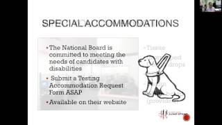 National Board Component 1 Information