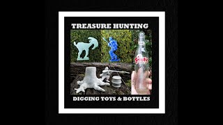 Digging Amazing Treasures - Cracker Jack Goat - Bottle Digging - Plastic Toys - Action Figures -