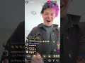 YUNGBLUD Instagram live • 2020• #yungbludfridgeart