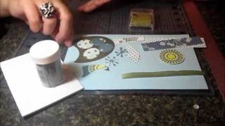 Card Using Free Owl Svg Diecut