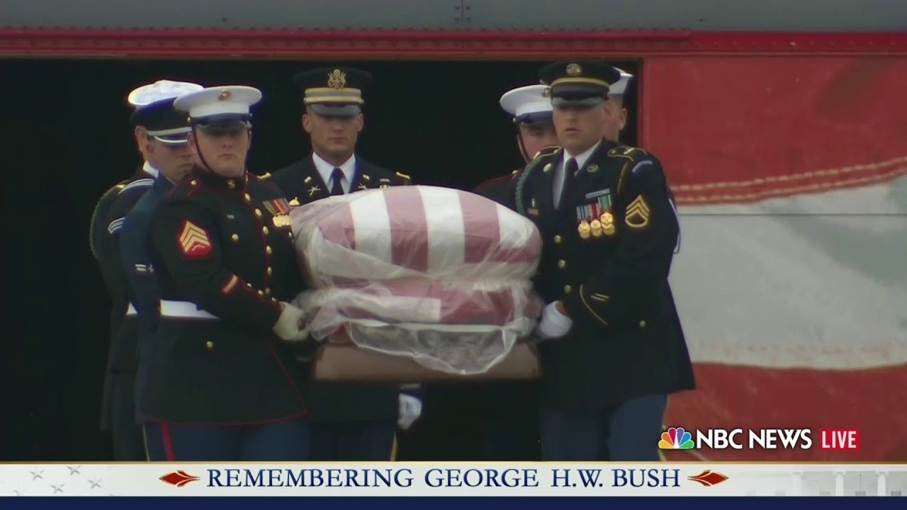 PART 3: Bush 4141 train carries president to final resting place