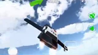 Flying Car Driving Stunt Creation of Modern Science and Shooting Simulator Android Game screenshot 3