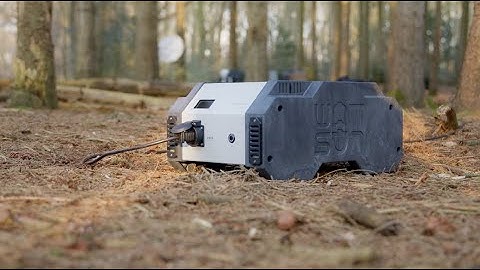 The ideal powersource for a shoot in nature | Powered by Wattsun