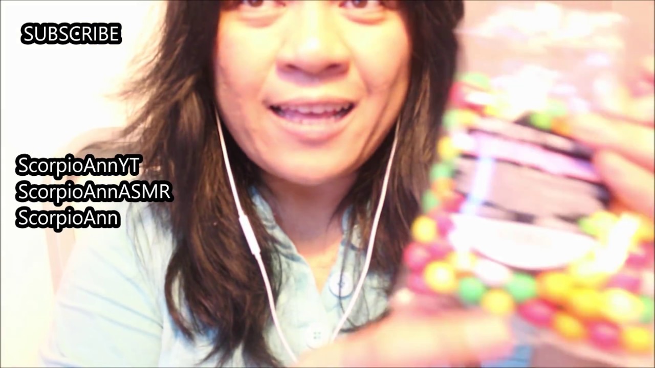 ASMR Chewing 100 Pieces of Bubble Gum ScorpioAnnYT