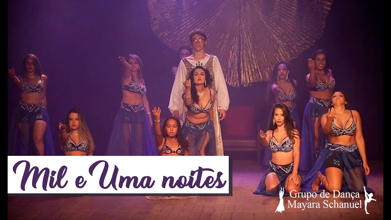 Abertura Espetáculo Mil e Uma Noites - Dança do Ventre - Grupo de Dança Mayara Schanuel