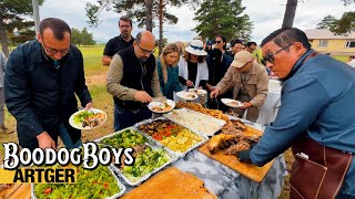 Boodog Boys Serve Mayors of Europe! Were they ready for real Mongolian food?! | Boodog Boys