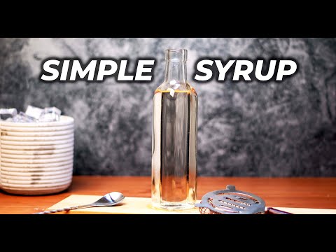 Video: Kan enkel sirup fryses?