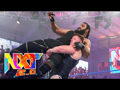 The Creed Brothers vs. Grayson Waller & Sanga – Tag Team Gauntlet Match: WWE NXT, April 12, 2022