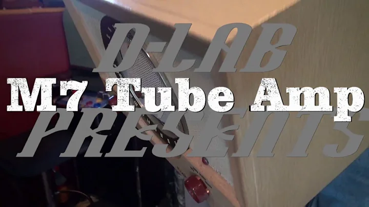 D-lab demo 6AQ5 Boutique tube guitar amp built in Zenith radio cabinet