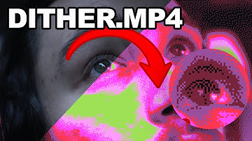 Easy Custom RETRO Dither Method for VIDEO Footage | Dither Boy Tutorial