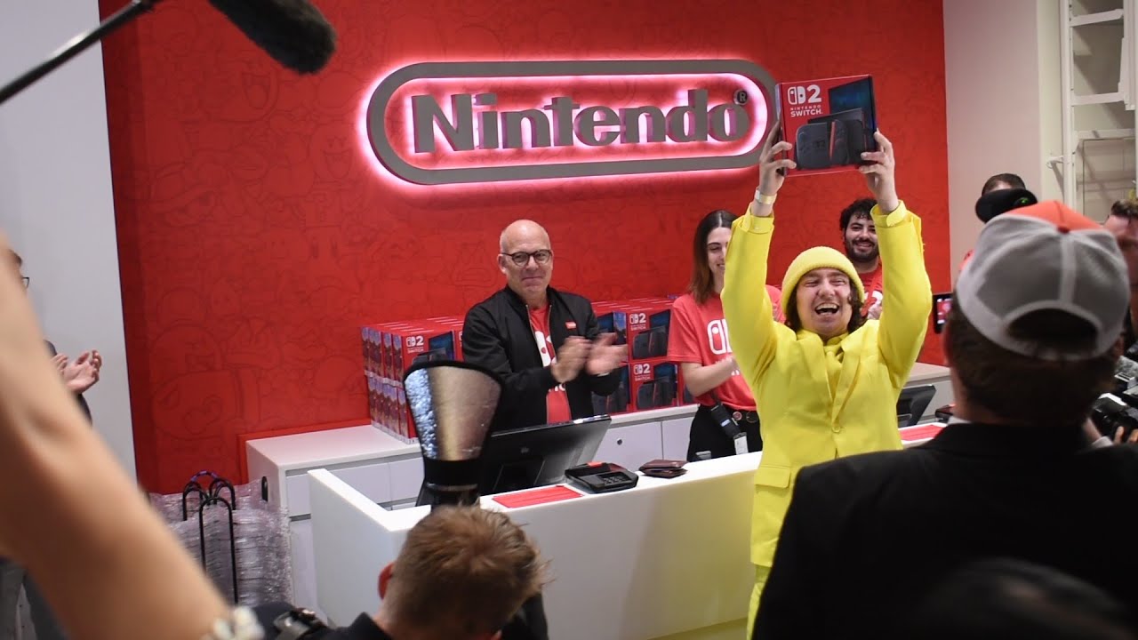 Nintendo Switch 2 and Mario Kart World Midnight Launch Event at ...