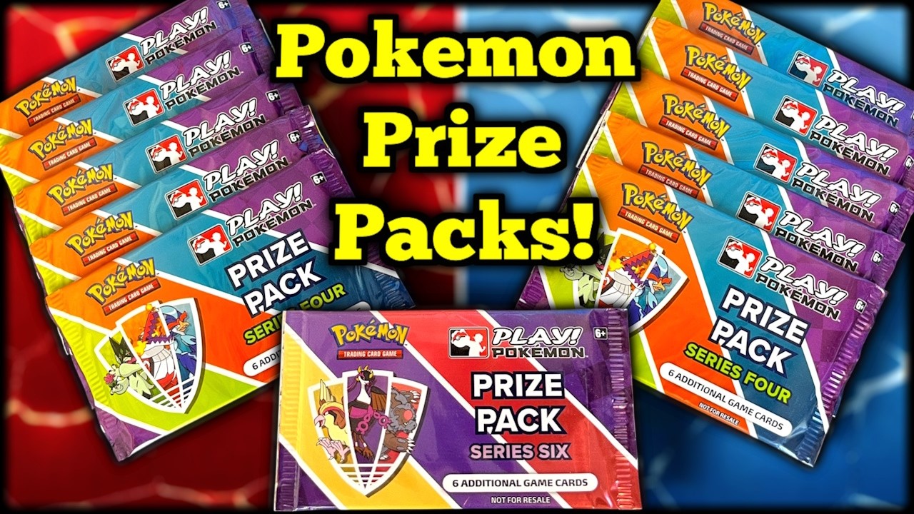 Opening Pokémon PRIZE PACKS!┃Series 4 & 6