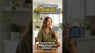 Drink Water Before Meals? 💧 The #1 Fat Loss &amp; Digestion Hack#water#waterhabits