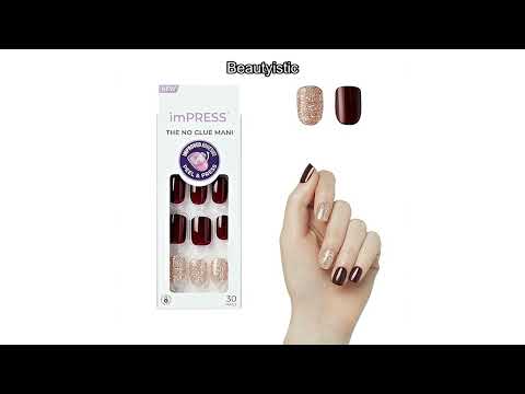 KISS imPRESS No Glue Press-On Nails Review: Easy, Long-Lasting Red Mani
