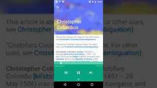 Christopher Columbus - Spoken Wikipedia Article screenshot 5