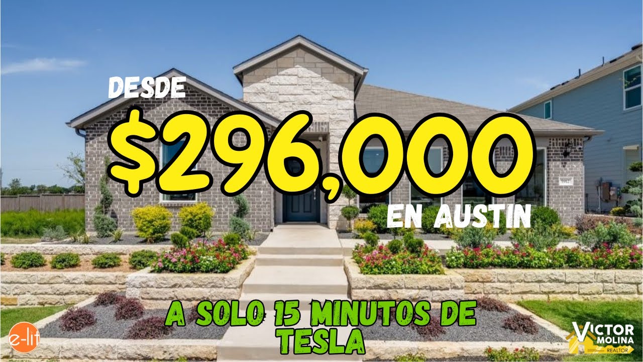 ¿Vivir cerca de TESLA? 🚗 Tour por Longview en Del Valle, TX | Taylor Morrison