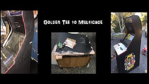 Golden Tee plays 10,000 games-converted to a NINJA / COINOPS multicade