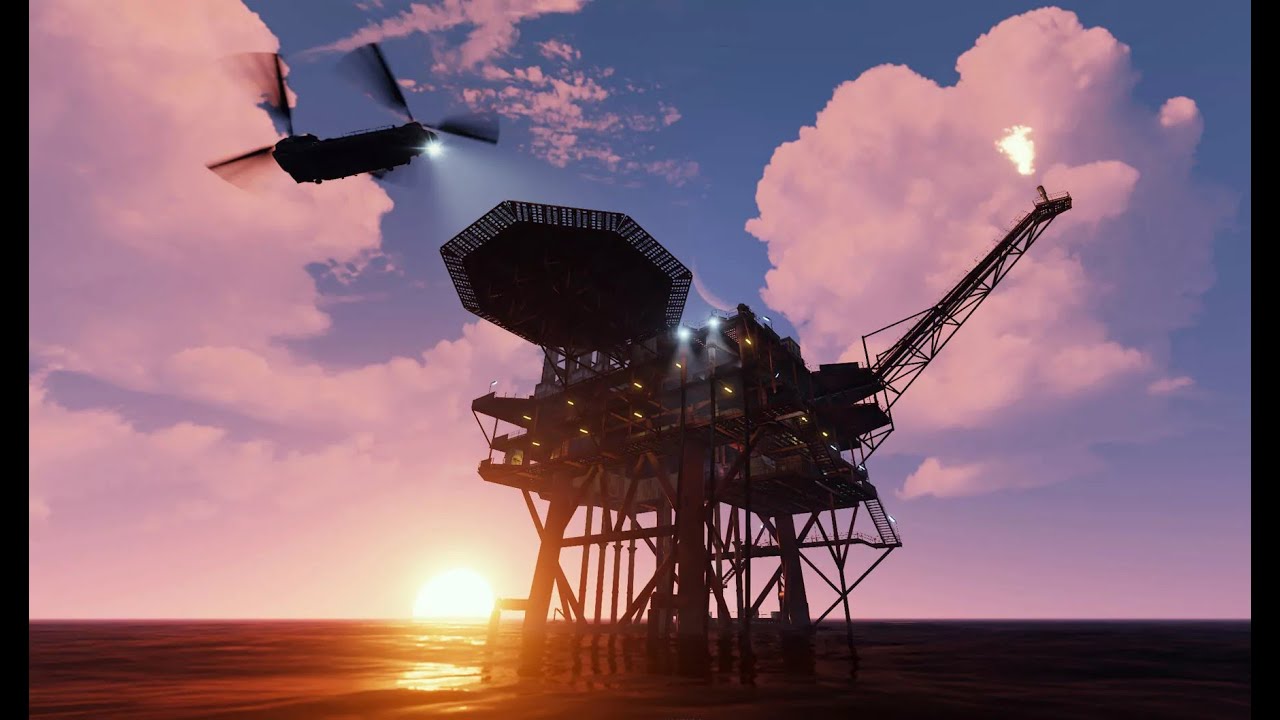 Large Oil Rig - Rust Romania - YouTube