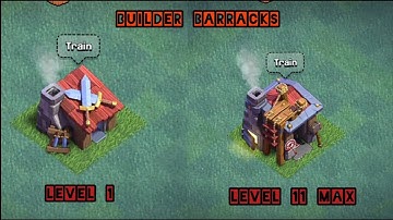 clash of clan / builder Base, builder barracks ( level 1 - level 11 max )  🔥🔥