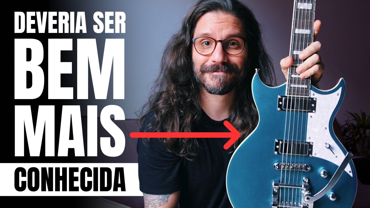 Estava ANSIOSO para essa guitarra CHEGAR!