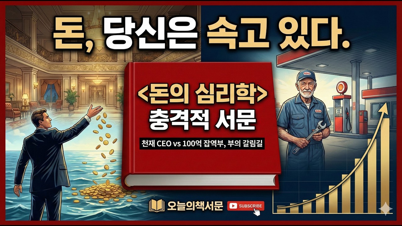 돈, 당신은 속고 있다 돈의 심리학 충격적 서문-오늘의 책서문