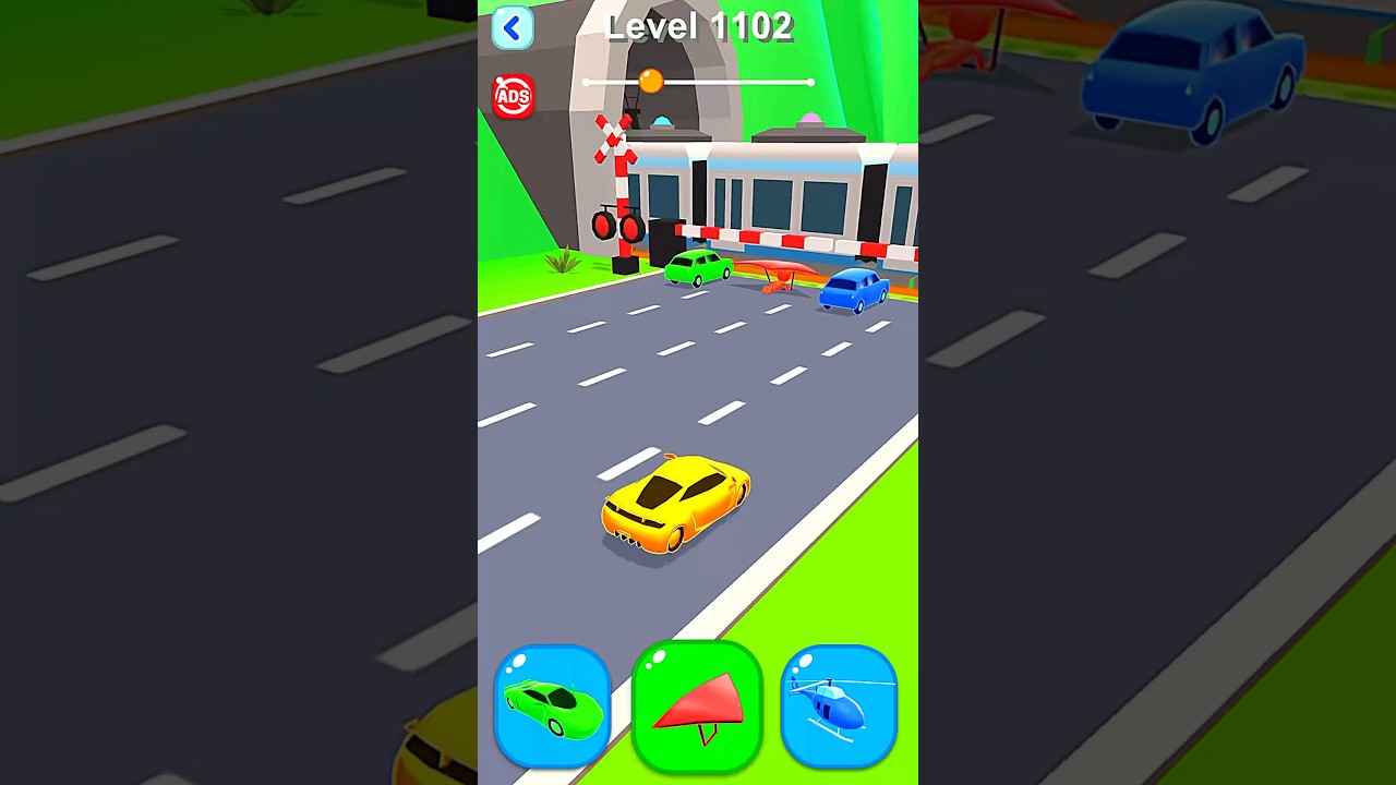 Shape-shifting Lv-1102 Funny Race Gameplay new hyper casual games 