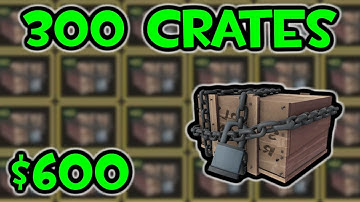 Opening 300 Crates - TF2 Unboxing - $600