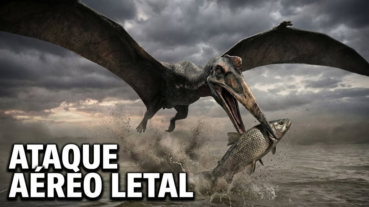 El Brutal Secreto de los PTEROSAURIOS: El Ataque Aéreo Más Letal de la Era de los Dinosaurios