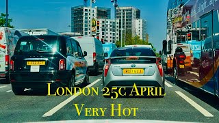 London in April Hot 25c Temperature | April 2025