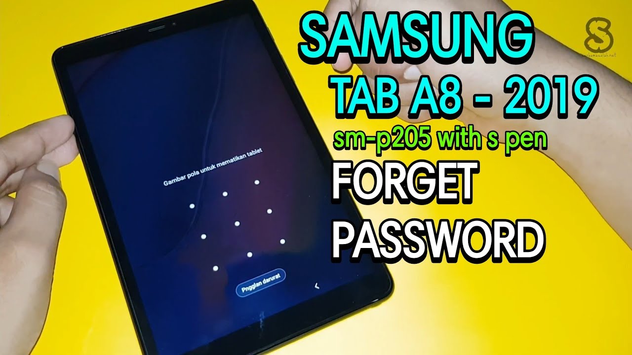 Adimas nugraha: Samsung Tab A8 Password Reset Umt