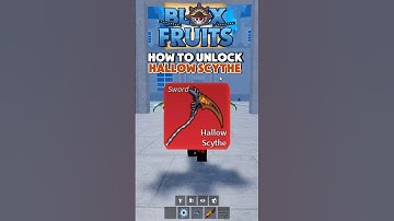 Part 78 | How to unlock the hallow scythe! 🔥🗡️ #bloxfruits #foryou #roblox #scythe #tutorial