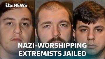 Nazi-worshipping terror gang who plotted mosque and synagogue trio attacks jailed | ITV News