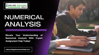 Crack the Code of Numerical Analysis with Expert Assignment Help Wealth