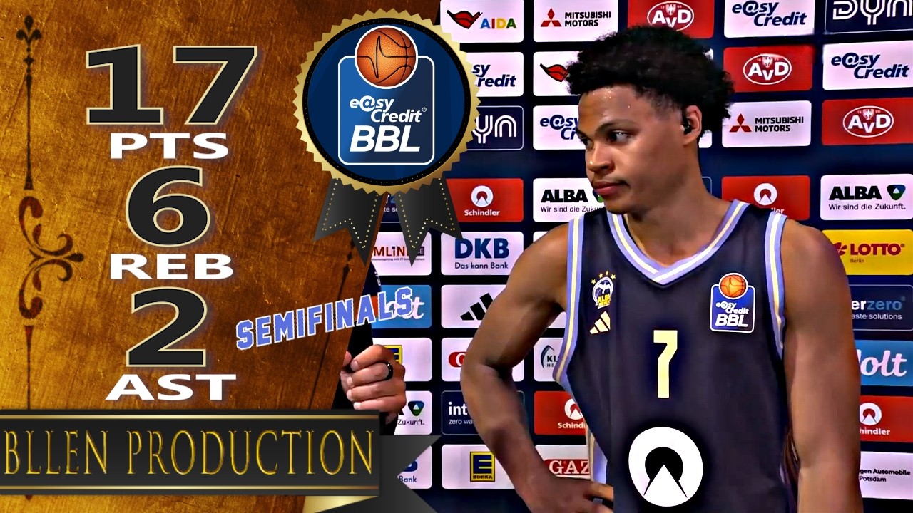 6'5"　PG/SG　Jack Kayil - 17 Pts, 2 Charges Drawn Highlights｜ALBA Berlin vs Bamberg Baskets｜2026.06.01