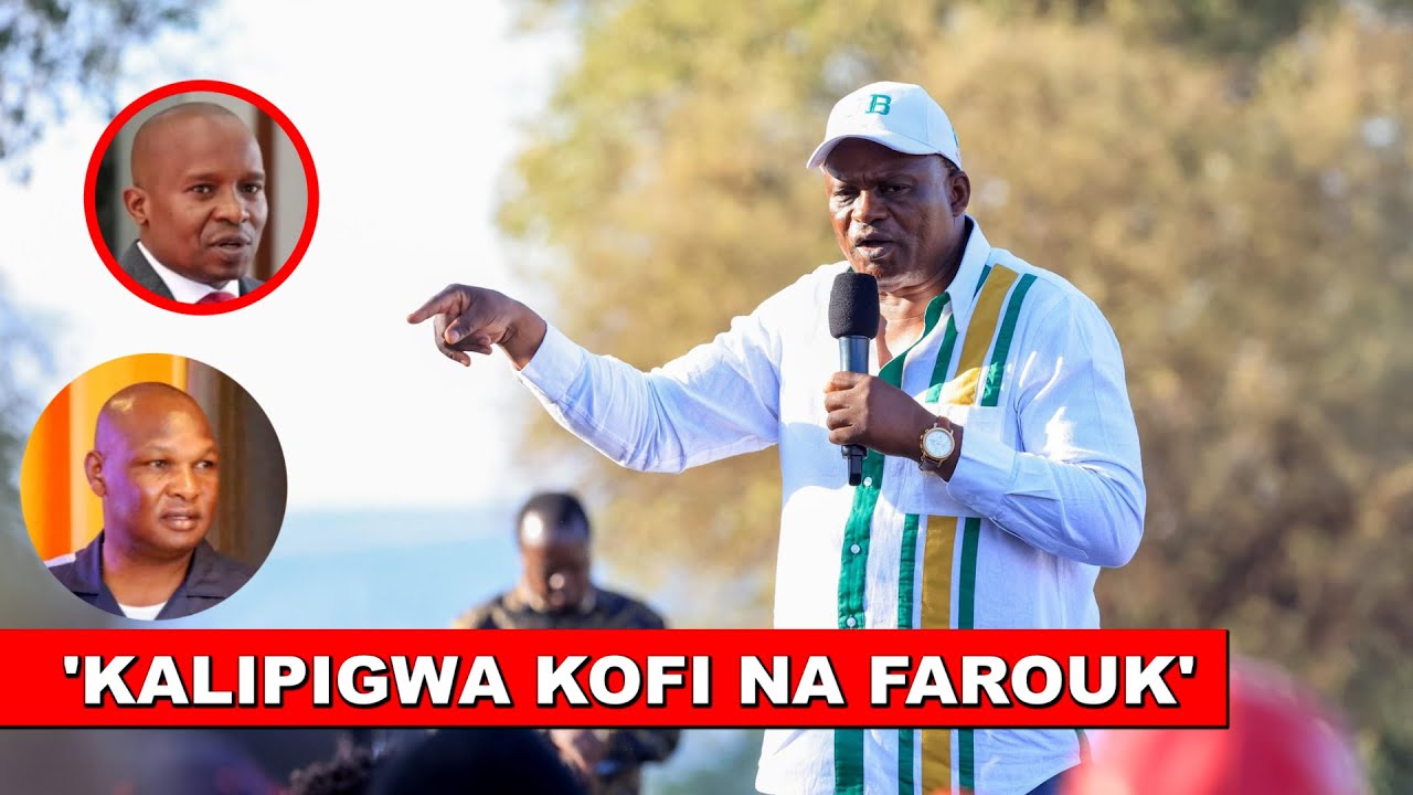 'KINDIKI NI KAJINGA NDIO MAANA KALIPIGWA KOFI NA FAROUK KIBET' Former CS JB Muturi says in Embu