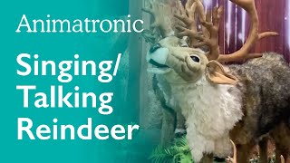 Animatronic Singing/Talking Nordic Reindeer Christmas Display screenshot 2
