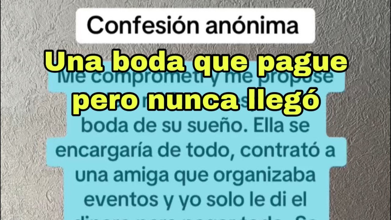 Una boda que jamas existió- Chisme Completo