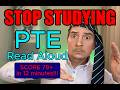 PTE Academic UKVI - Read Aloud Pro Tips | Score 79 in 12 Minutes | Speaking &amp; Pronunciation Practice