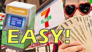 Using a USA bank card with a Japanese ATM? So easy! So Wow! Resimi