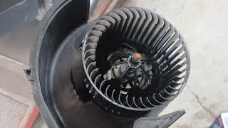 2012 BMW X5 BLOWER MOTOR REPLACEMENT