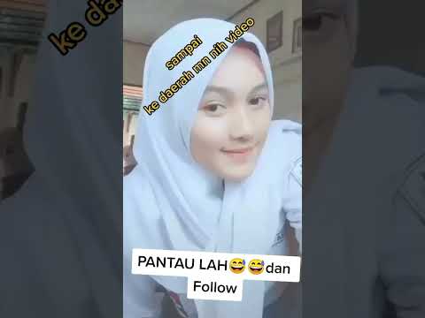 #Tiktok Cewek Yang viral pakai Kerudung putih