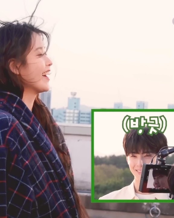 Lee Jieun (IU) And Cha Eun-woo (A Beautiful Person MV Behind the scenes)💗 #iu #chaeunwoo #leejieun